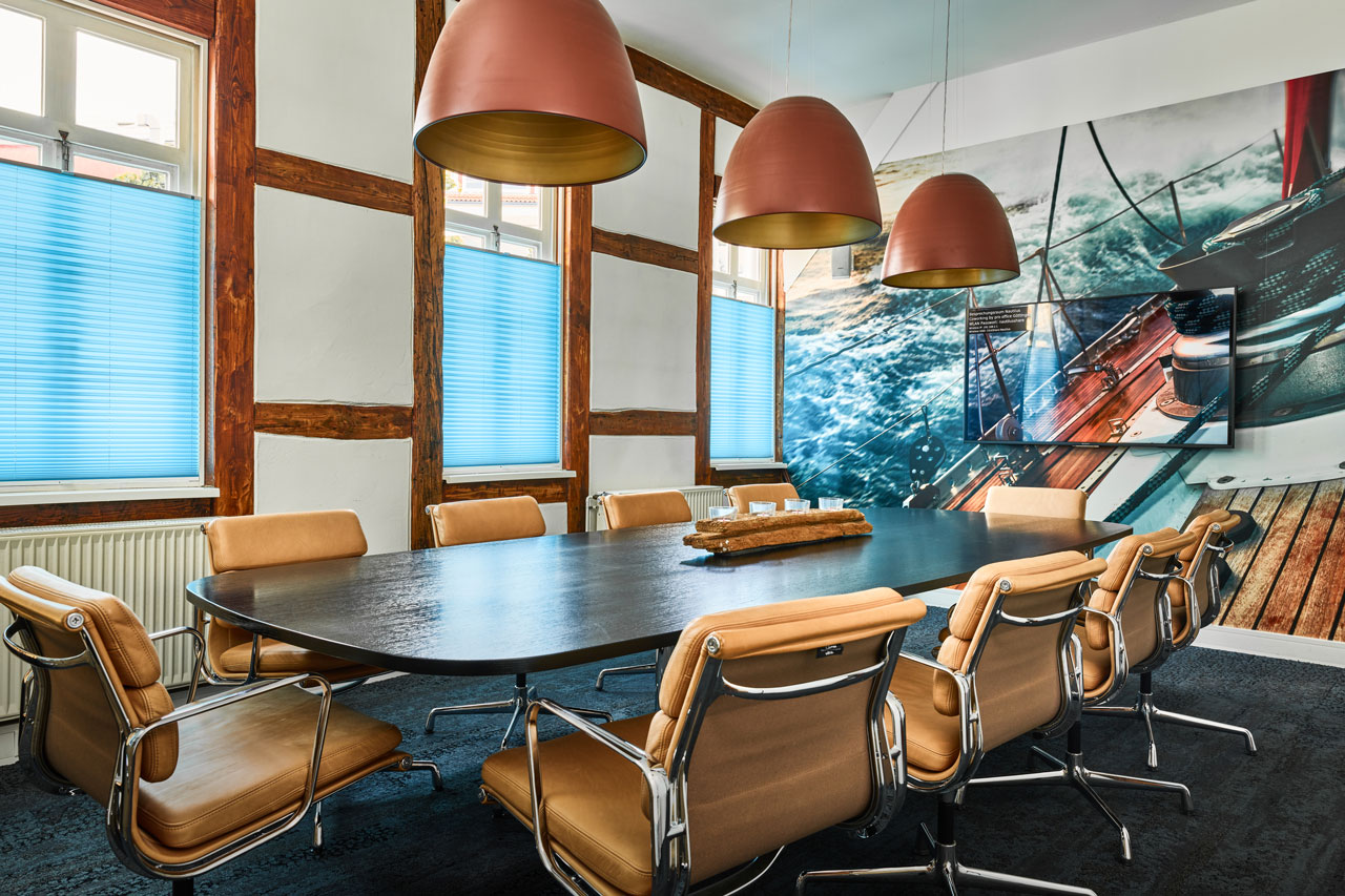 Plissee-nach-mass-blau-buero Plissee-nach-mass-blau-buero