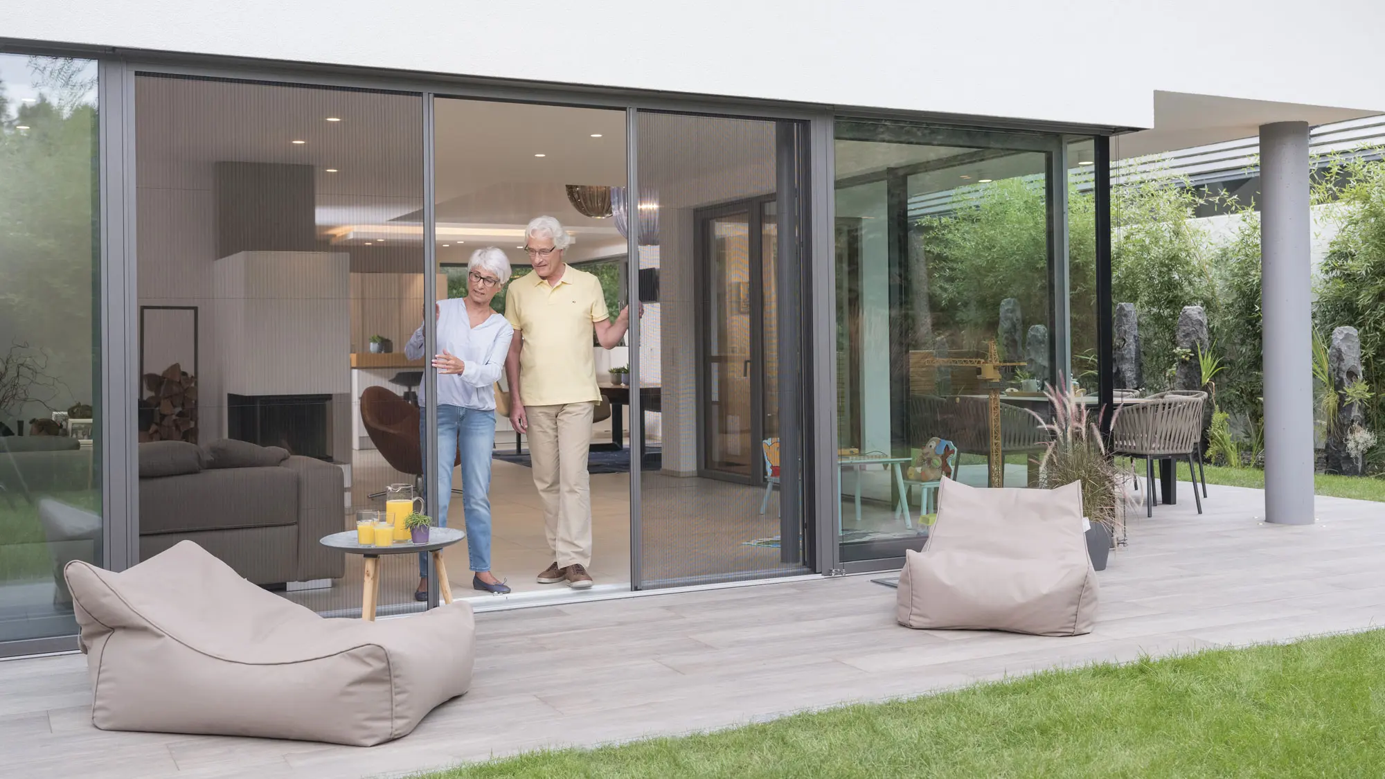 Tür, Schiebetür, Person, Erwachsener, Mann